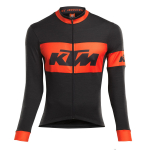 Mar&scaron;kinėliai KTM Race ilgom rankovėm, (juodi/oranžiniai) dydis XXL