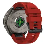 Tech-Protect watch strap Silicone Garmin fenix 51mm, crimson red