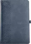 Darbo knyga TRADITIONAL, 2027, PU, A5, juoda
