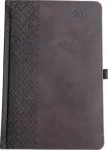 Darbo knyga TRADITIONAL 2027, PU, A5, ruda