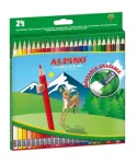 Pie&scaron;tukai spalvoti ALPINO Erasable 24sp