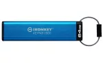 KINGSTON 64GB USB-C IronKey Keypad 200C FIPS 140-3 Lvl 3 Pending AES-256