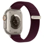 Tech-Protect watch strap NylonLoop Apple Watch 44/45/46/49mm, deep burgundy