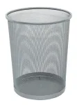 Metalinė &scaron;iuk&scaron;lių dėžė 19l, sidabrinė