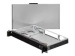 NETRACK NP5106 "Netrack" serverių korpusas mini-ITX, 482 44,5 250 mm, 1U, 19 stovo