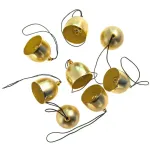 Varpeliai metaliniai aukso sp. 2,6 cm, 8 vnt.