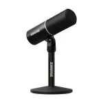 Shure MV6 gen2 - USB-C cardioid dynamic microphone for gamers and streamers, black