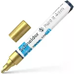 Akrilinis žymeklis SCHNEIDER Paint-it 320, 4 mm, auksinė sp.