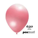 Balionai 12" Metalic Penword 100vnt rožiniai