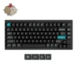 Keychron Q1 Ultra - US Layout - Silk POM Red - Black Wireless Keyboard