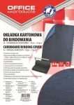 Įri&scaron;imo nugarėlės OFFp A4 250g 100lap. t.mėlynos