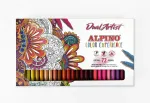 Rinkinys flomasterių ALPINO Dual Artist 72vnt