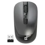 DEFENDER WIRELESS MOUSE WAVE SILVER 52993