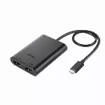 I-TEC USB C ir dvigubo HDMI prievado vaizdo adapteris 2x HDMI prievadas 4K Ultra HD, suderinamas su "Thunderbolt 3