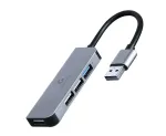 GEMBIRD 4 prievadų USB &scaron;akotuvas 1 x USB 3.1 + 3 x USB 2.0