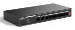 Switch DAHUA SF1010LP Switch type Unmanaged Switch layer L2 10xRJ-45 ports RJ-45 Ports Type Fast Ethernet (10/100) 10xFast Ethernet (copper) ports quantity Power over Ethernet (PoE) Yes 8xPower over Ethernet (PoE) ports quantity Total Power over Ethe ...