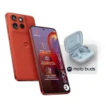 Motorola edge 60 neo + Moto Buds PG38C05749 16.1 cm (6.36") Dual SIM Android 15 5G USB Type-C 8 GB 256 GB 5200 mAh Red