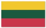 LT valstybinė vėliava (1x1.70 m), spausta