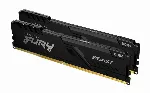 Kingston Technology FURY 64GB 3200MT/s DDR4 CL16 DIMM (Kit of 2) Beast Black, 64 GB, 2 x 32 GB, DDR4, 288-pin DIMM