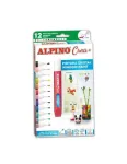 Dažai stiklui ALPINO Crea+ 12sp
