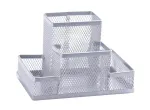 Metalinė pie&scaron;tukinė 153x103x100mm, sidabrinė