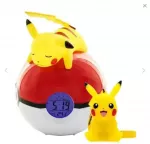 TF POKEMON LIGHT-UP ALARM CLOCK & PIKACHU 9CM