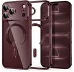 Tech-Protect case Apple iPhone 17/18 Pro MagFlex MagSafe, burgundy