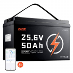 24V 50Ah LiFePO4 ličio baterija su Bluetooth