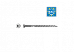 Konstrukcinis sraigtas medžio sriegiu, įleidžiamas, &Oslash;6mm, 70-160mm, Torx T30,