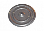 Plok&scaron;telė metalinė apvali 40x1 D7mm (100vnt)