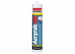 Hermetikas klijuojantis Soudal ACRYRUB SWS, dažomas, baltas, 310ml