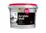 Dažai Vivacolor ACRYLATE MATT, sienoms, atsparūs dilimui, 9-18L