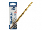 Metalo grąžtas TITAN, 2 mm, 2 vnt., SPECIALIST+