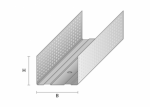 Profilis Favor UW 0.5mm, horizontalus, pertvaroms, 50-100mm (įv.ilgiai)