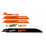 Geležčių rinkinys BAHCO Wood - Metal 10 vnt.