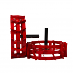 Metaliniai ratai MR-4.0/8 - 390x175 mm