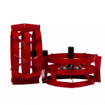 Metaliniai ratai MR-3.5/6 - 325 x 150 mm