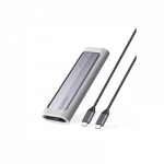 Orico AXM2-G2 M.2 NVME USB-C 10Gb/s diskas - pilkas