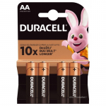 Baterija DURACELL AA 1,5V LR6/MN1500 4vnt