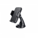 FORCELL F-GRIP Carbon HT1 automobilių laikiklis priekinio stiklo / prietaisų skydelio juodas