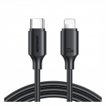 USB kabelis Joyroom S-CL020A9 Type-C iki Lightning 20W 2.0m juodas