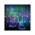 LED &scaron;viesos užuolaida, rutuliai