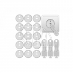 Lizdo apsauga - balta