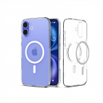 Spigen Liquid Crystal Mag dėklas su MagSafe iPhone 16 - Skaidrus