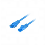 LANBERG PATCHCORD S/FTP CAT.6A 1.5M MĖLYNAS LSZH