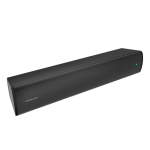 Namų kino sistema Creative Soundbar po monitoriumi Stage Air V2 juodos spalvos Bluetooth 5.3