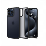 Spigen Ultra Hybrid iPhone 15 Pro dėklas - Ai&scaron;kus Juodas