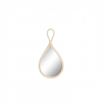 Sieninis veidrodis DKD Home Decor Veidrodis Natūralus Bambukas