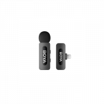 BOYA BY-V1 V2.0 Bevielis Mikrofonas 2.4GHz - Juodas