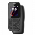 Nokia 106 DualSim mobilus telefonas juodas